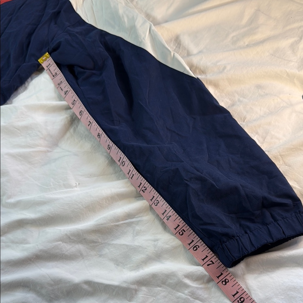 Forever 21 Navy With Red and White Full-zip Windbreaker Jacket Size Medium - Picture 7 of 10